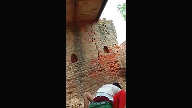 Dehati lovers caught fucking on cam by a voyeur