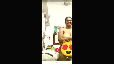Busty Girl Showing On Video Call