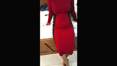 Red hot dress me girlfriend ko Oyo me bula k choda..part 1