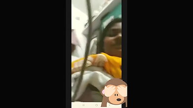 Girl Showing On Video Call