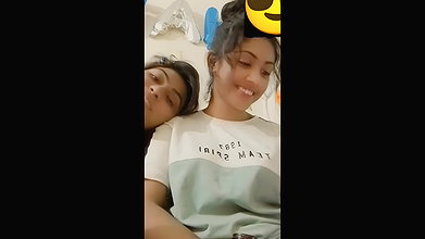 desi gf showing boobs beside her friend