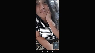 tanker girl milking boobs on video call to lover