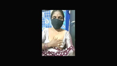 Janu telugu Aunty one boob