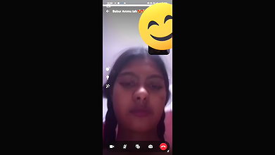 Beautiful Girl Showing her dark nipple On Video Call