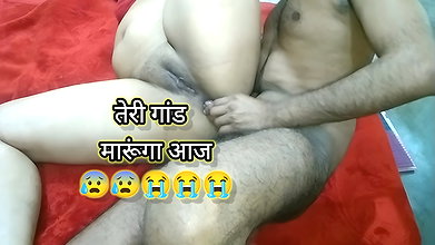 Paani nikal gya mera Indian hot wife fucked Hindi audio