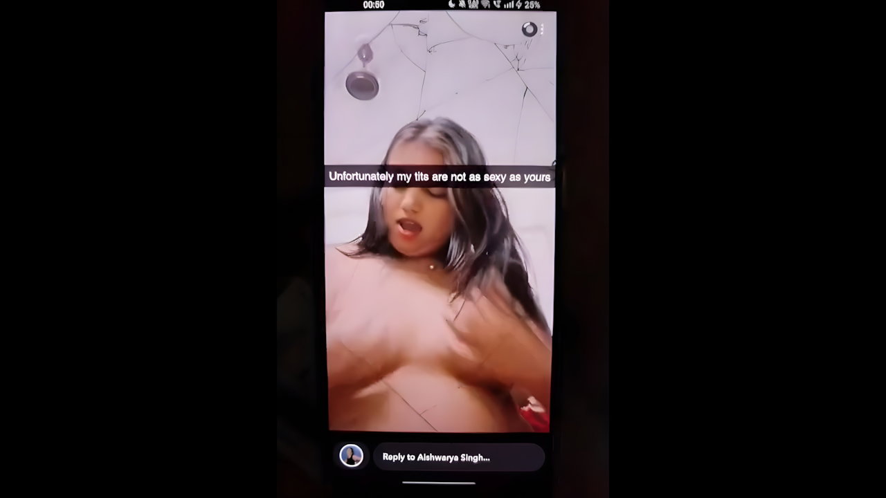 horny girl pressing boobs viral nude photos