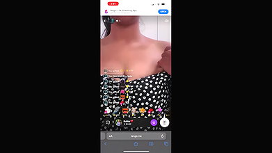 young tango girl boob show