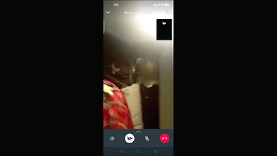 Pakistani girlfriend WhatsApp video call big boobs
