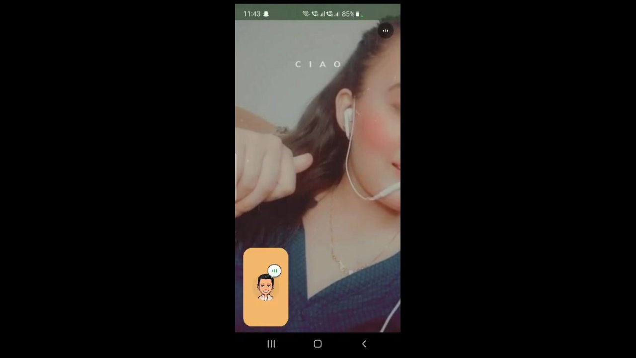 cute girl pussy and boobs show on a video call