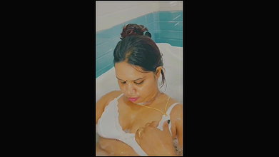 mallu hot Aswathy bathing naked in bathtub