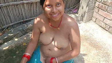 village bhabhi nude bath outdoors with devar