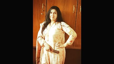 Pak wife riding with husband