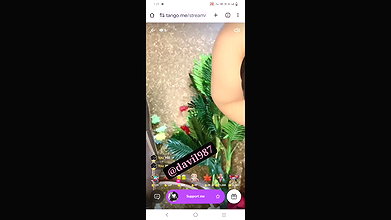 tango girl  TAEISH boob show