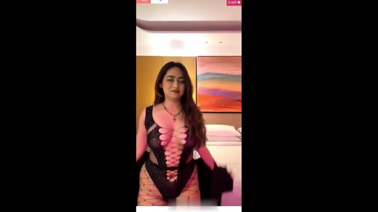 Famous Model Divya Mistry Black Lingerie Showing her ass