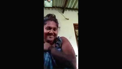 Tamil girl teasing big boobs viral show on call