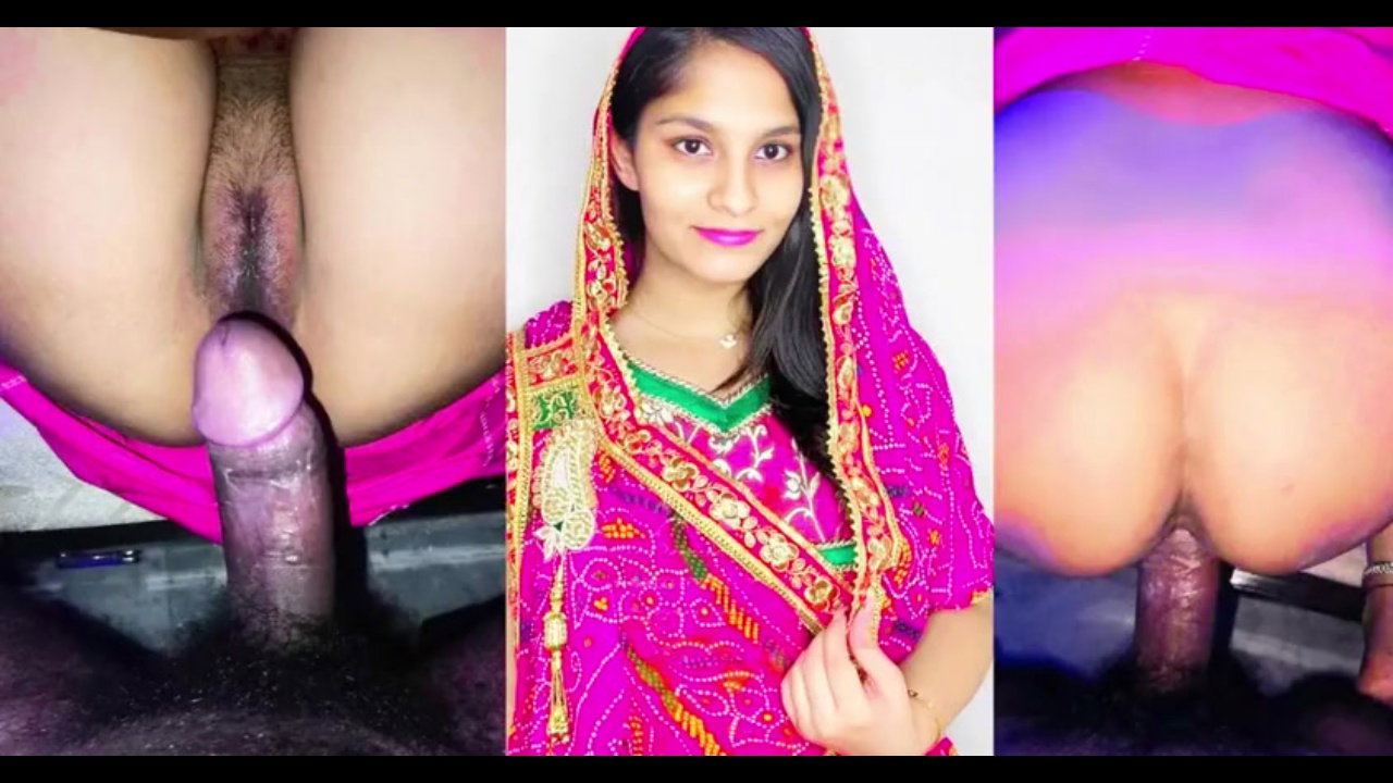 Rajasthani hairy pussy bhabhi morning fuck with husband