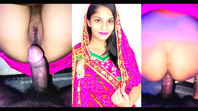 Rajasthani hairy pussy bhabhi morning fuck with husband