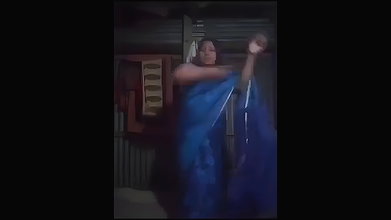 Desi bhabhi stripping saree and showing boobs