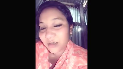 Bangladeshi housewife fingering pussy with Bangla Talk
