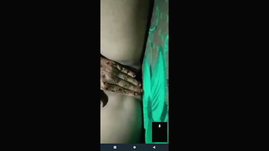 Bangladeshi shy wife showing pussy on video call