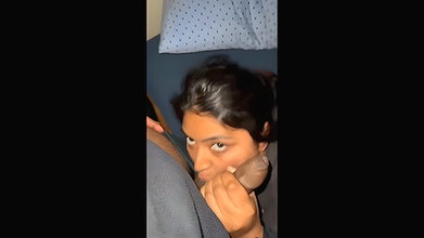Sexy Indian Horny Wife Giving Blowjob Like A Pro