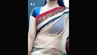 saree bahbhi dress open