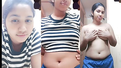 Sexy girl show her boobs  pussy