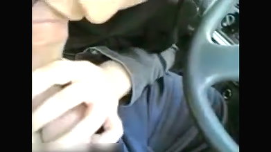 Muslim girl Blowjob in the car
