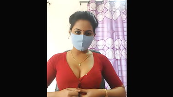 Dipa Rani Boobs Show On Live