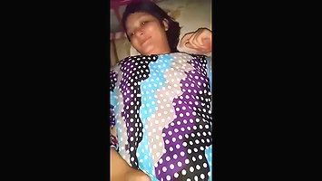 Village suit girl having with neighbour