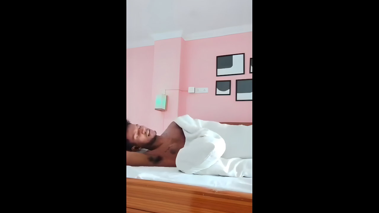 Hyderabad gay drills his roommate friend