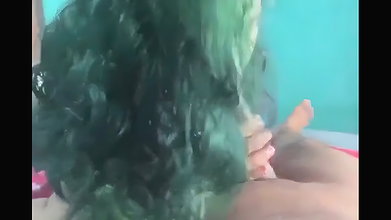 Aunty give Blowjob Riding  fuck hard