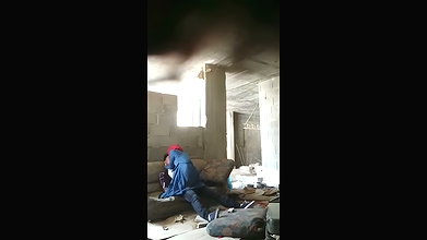 hidden fuck in construction site