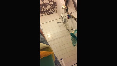 nude shower