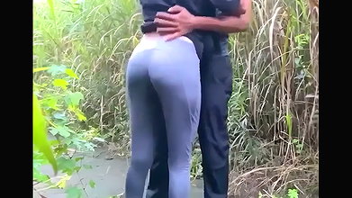 Tamil girlfriend fuck hard in Doggy  cum on her