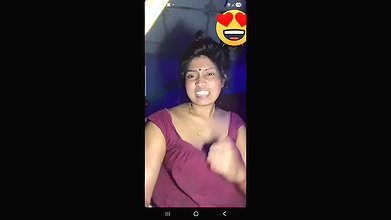Boudi On Video Call