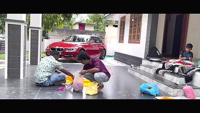Behind the scenes of Onam Shoot   Resmi R Nair  1080 X 1920