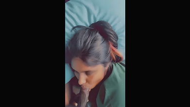 Office Girl Affair Sucking Dick