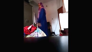 Muslim girl undress  showing