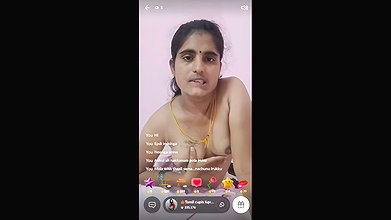Sexy tamil aunty showing her asshole on live