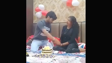 Birthday Fuck Gone Wild GF Screams Mujhe Mar Do