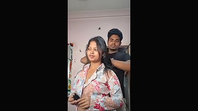 Slutty girlfriend doggy sex with boyfriend viral
