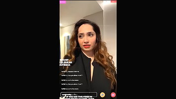 Aditi Mistry Showing Deep Cleavage, Sexy Thighs & Big Ass on App Live ~ 1 hr 10 min