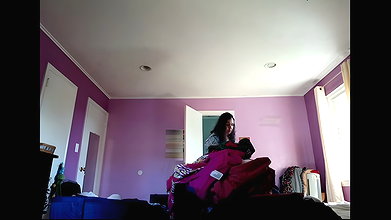 Spying on matured desi aunty dressing in bedroom