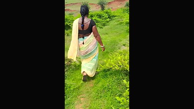 Tamil mature aunty showing  suck boob by lover
