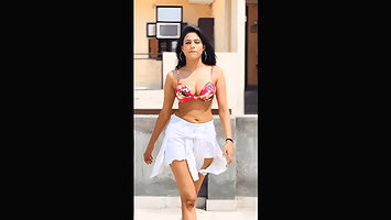 Niru Choudhary Teasing with her Lusty Figure