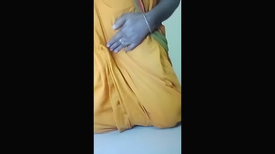 Tamil Kaju Aunty Nude Show