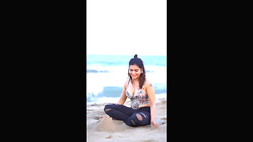 Dharsha Gupta huge sexy melons cleavage boobs show