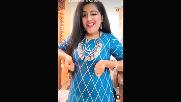Aadya, Famous South Actress & Insta Model, Full Nude Show with Fingering on PREMIUM L