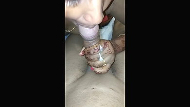 Indian Bhabhi Sucking Dick